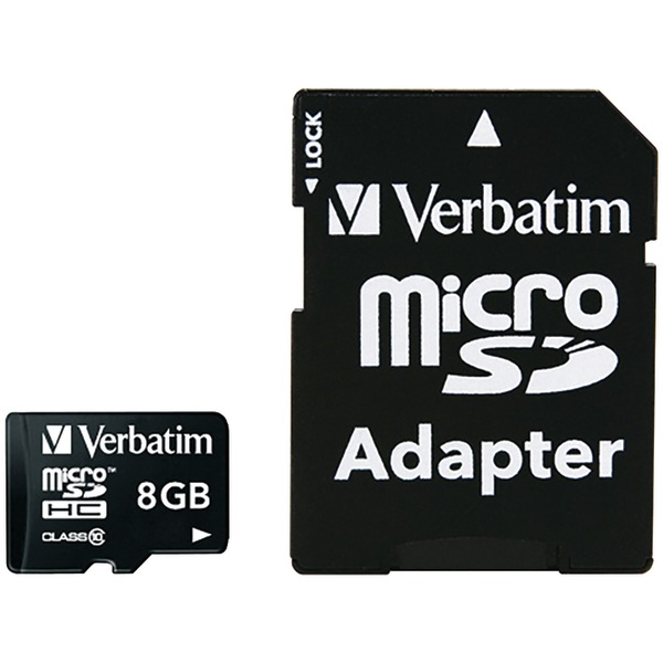 8GB MCROSDHC/CLS10 ADPTR