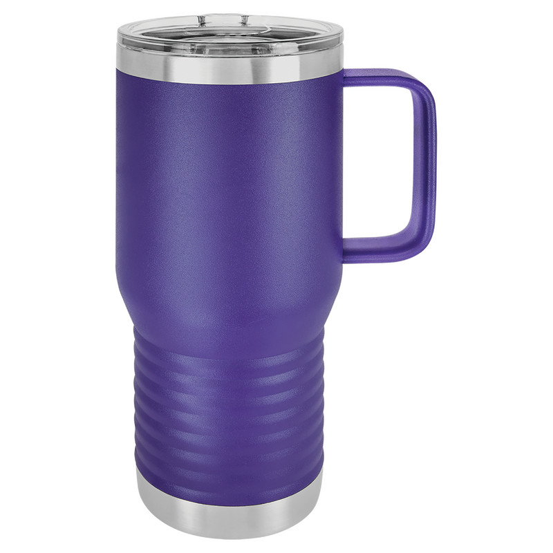 20oz Plr Caml Trvl Mug-Purple