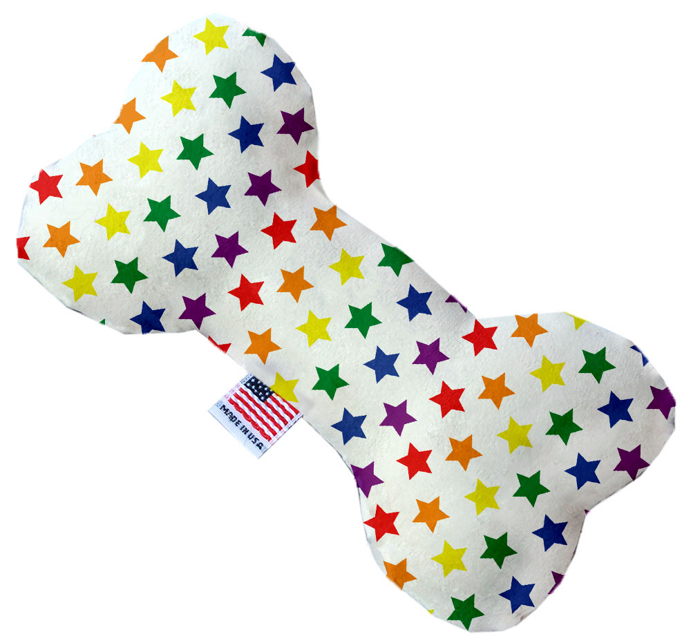 Rainbow Stars 6 inch Bone Dog Toy