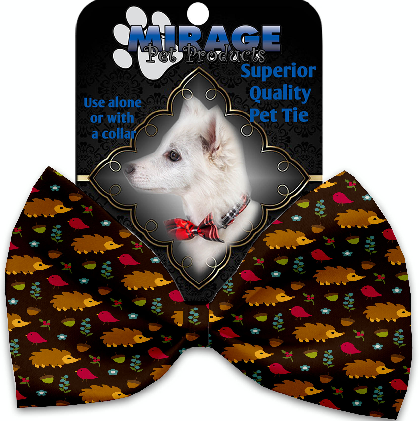 Hedgehogs Pet Bow Tie Collar Accessory with Velcro