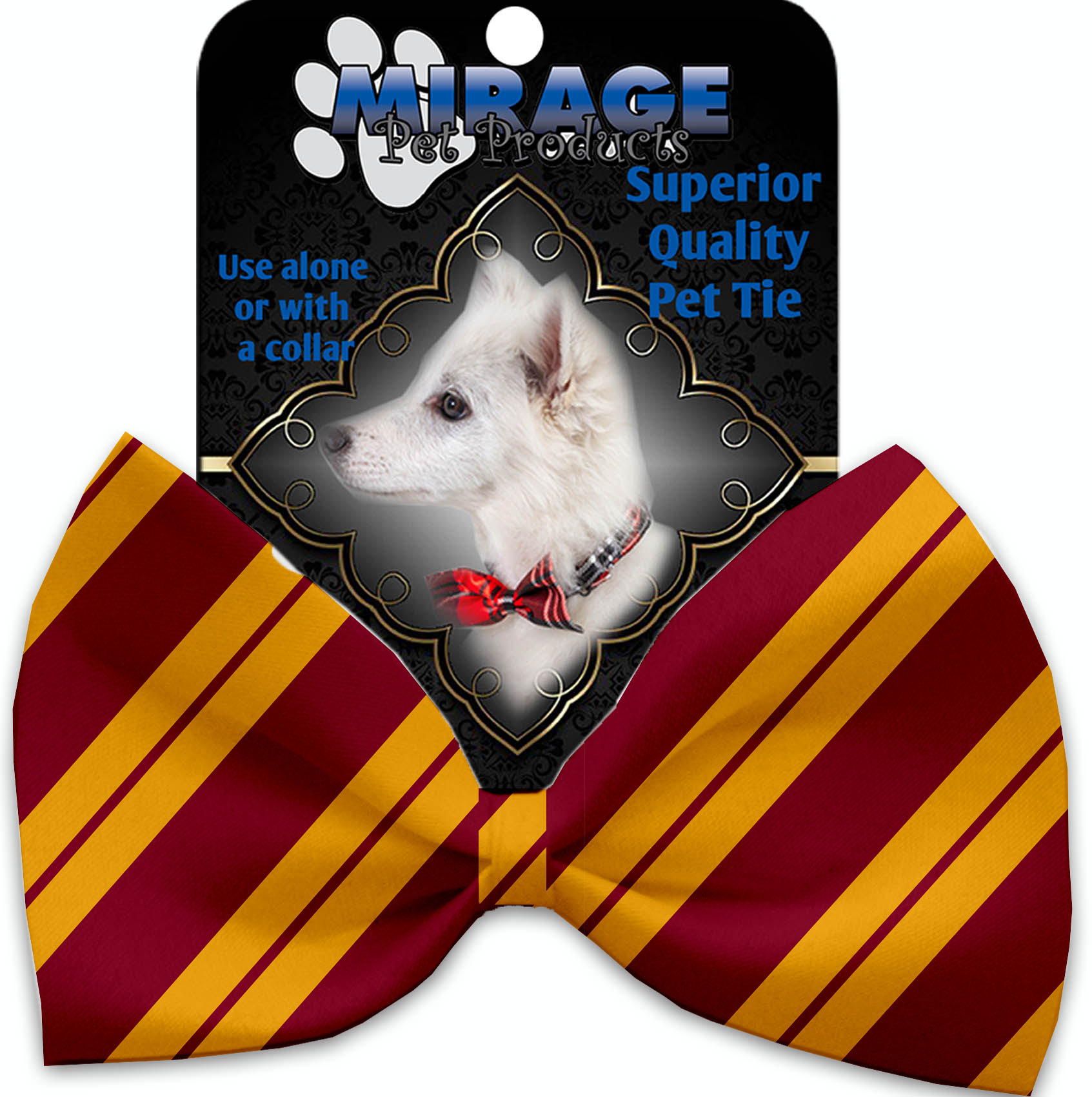 GryffinDog Pet Bow Tie Collar Accessory with Velcro