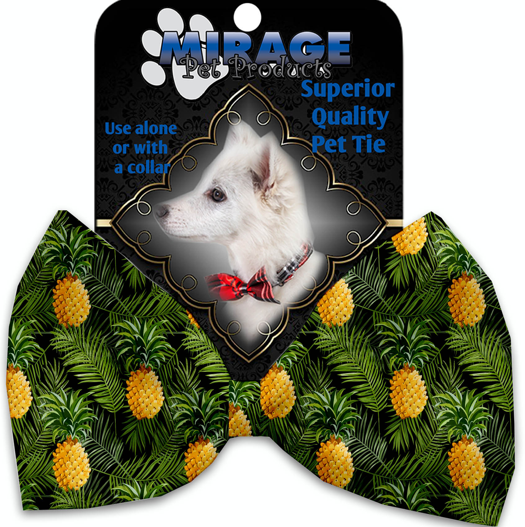 Pineapples in Paradise Pet Bow Tie