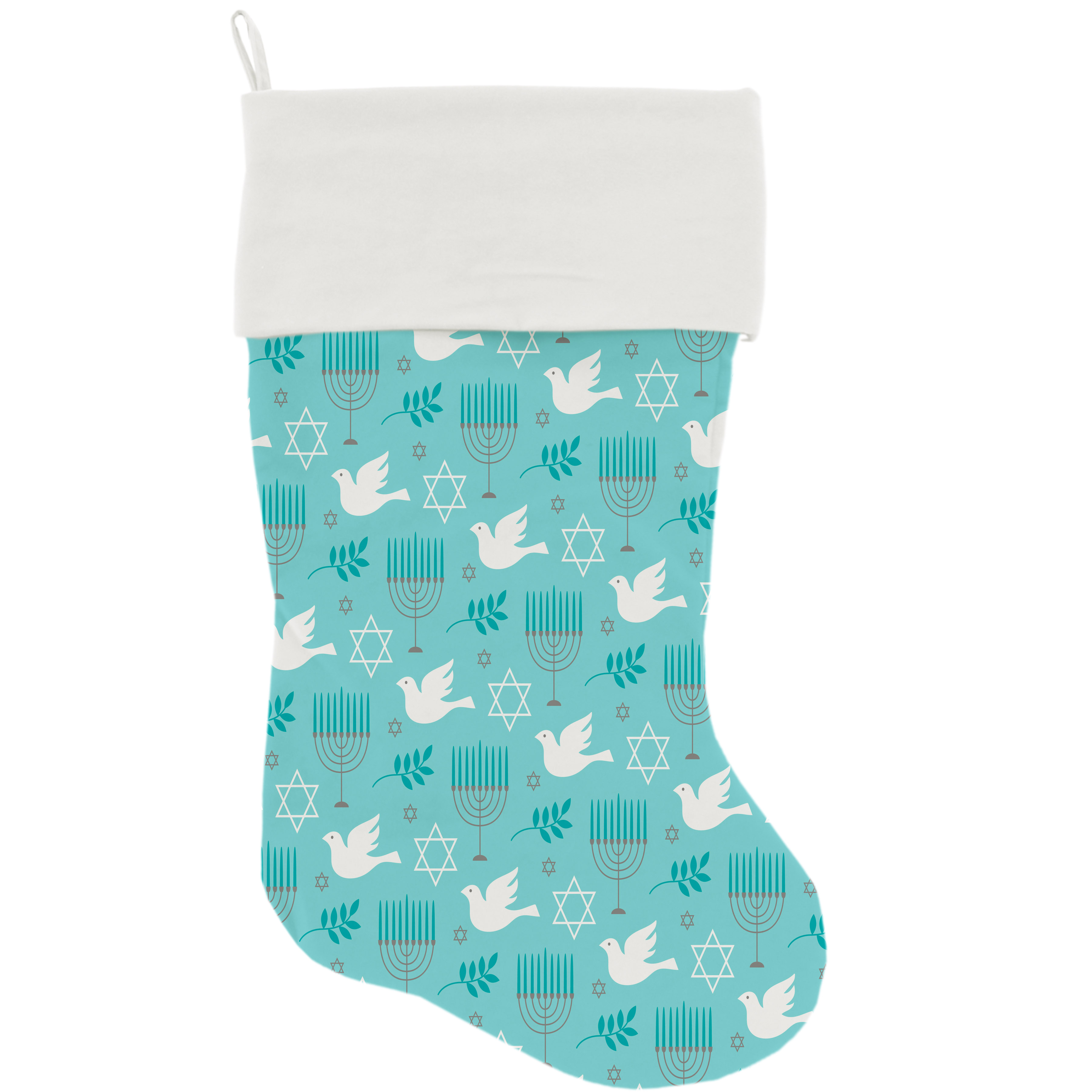 Peace and Hannukah Christmas Stocking