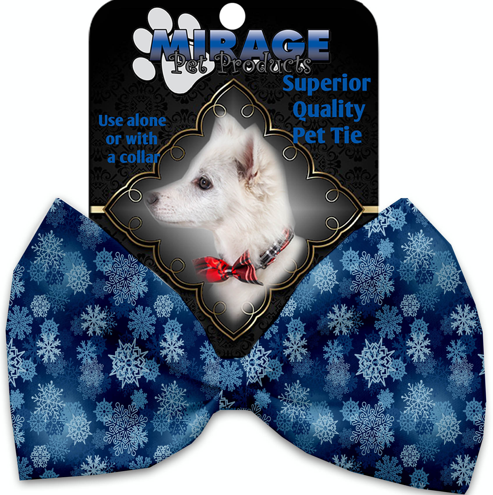 Winter Wonderland Pet Bow Tie
