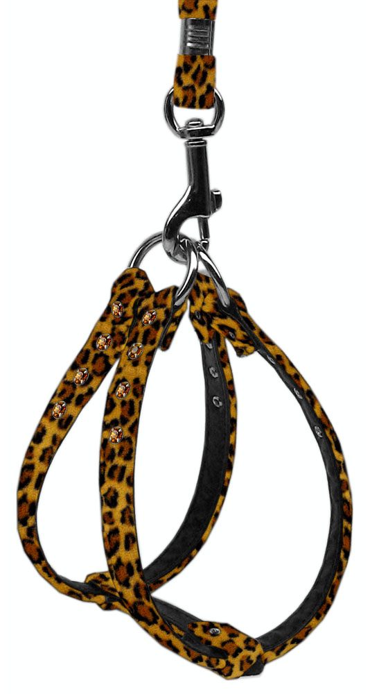Animal Print Step In Harness Leopard 14