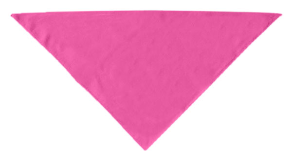 Plain Bandana Bright Pink Large