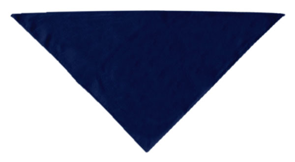 Plain Bandana Navy Blue large