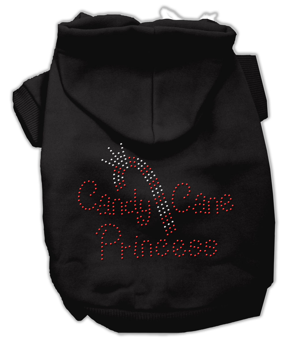 Candy Cane Princess Hoodies Black M