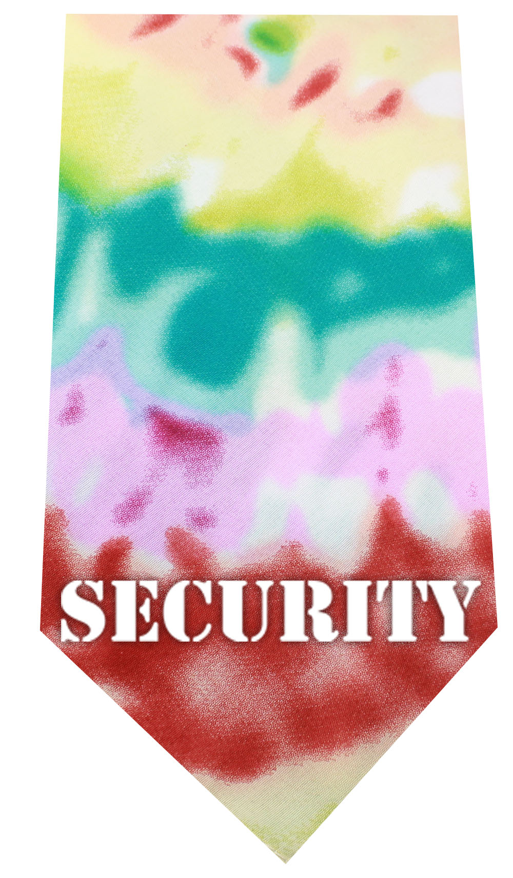 Security Screen Print Bandana Tie Dye