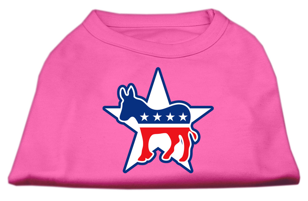 Democrat Screen Print Shirts Bright Pink L