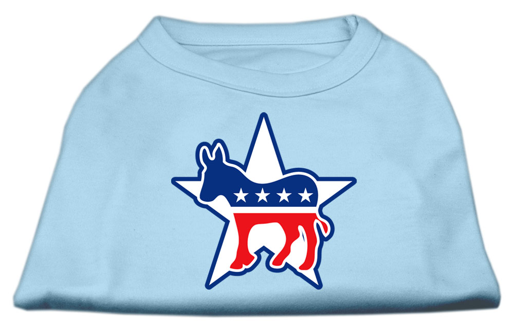 Democrat Screen Print Shirts Baby Blue M