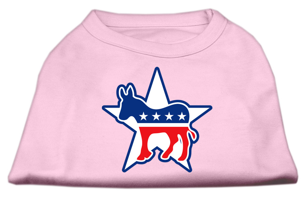 Democrat Screen Print Shirts Light Pink L