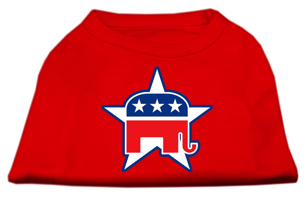 Republican Screen Print Shirts Red L