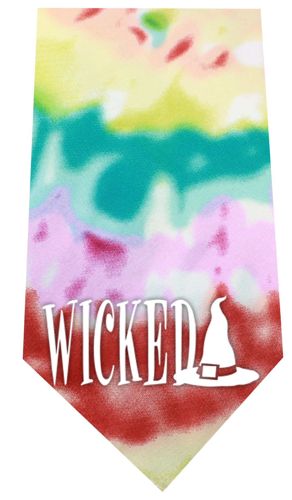 Wicked Screen Print Bandana Tie Dye