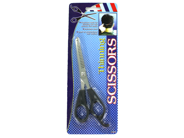 Case of 24 - Stainless Steel Thinning Scissors