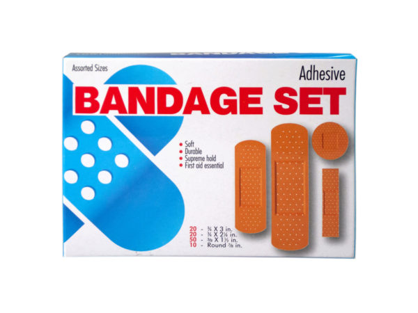 Case of 15 - 100 Pack Bandage Assortment