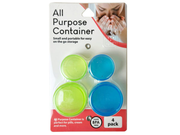 Case of 24 - 4 Pack All Purpose Container