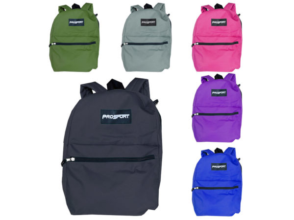 Case of 2 - ProSport 16" Backpack in Assorted Colors