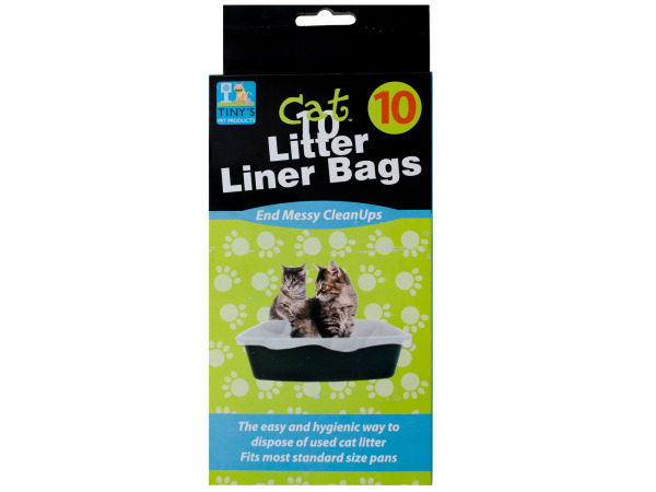 Case of 24 - Litter Box Liner Bags