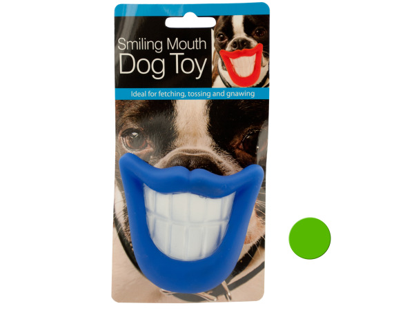 Case of 12 - Smiling Mouth Dog Toy