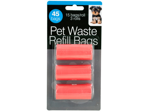 Case of 24 - Pet Waste Refill Bags