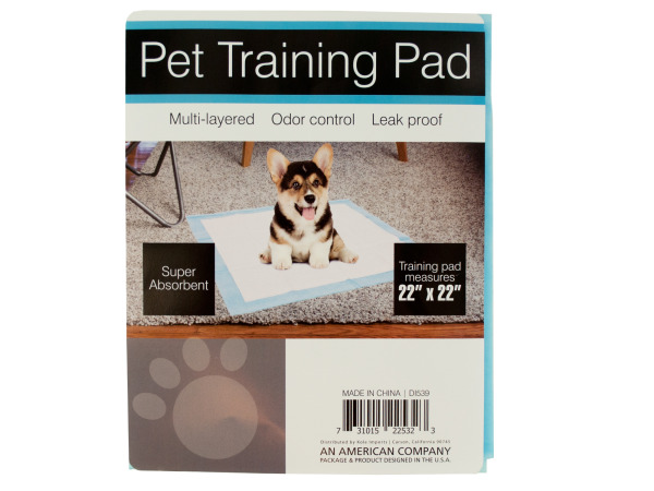 Case of 12 - Odor Control Pet Training Pad Set