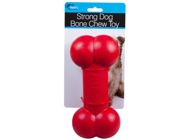 Case of 3 - Strong Dog Bone Chew Toy