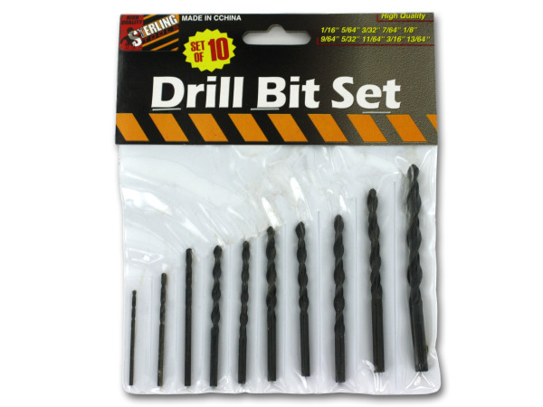 Case of 25 - Drill Bit Set