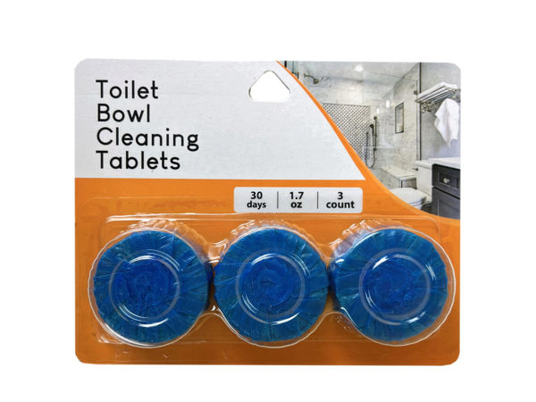 Case of 12 - 3 Count Fresh Flush Toilet Bowl Cleaning Tablets