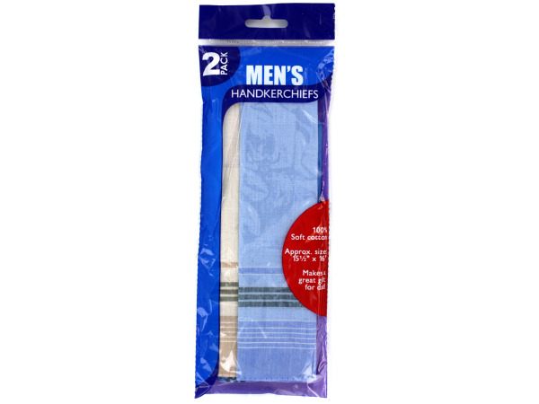 Case of 24 - Men's Handkerchiefs