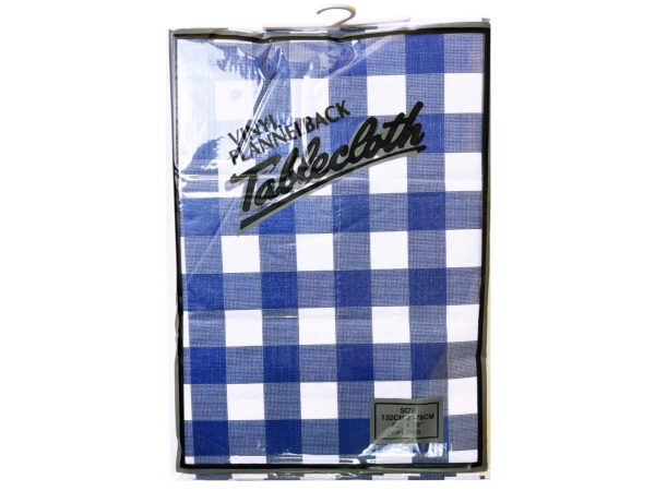 Case of 6 - Flannel Back Tablecloth