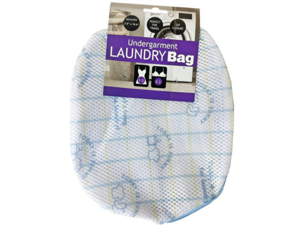 Case of 6 - Undergarment Laundry Round Net Pouch