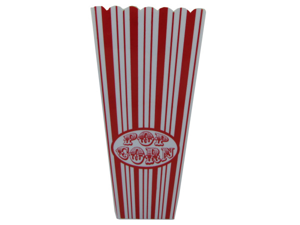 Case of 20 - 35 oz. Red Striped Popcorn Bucket