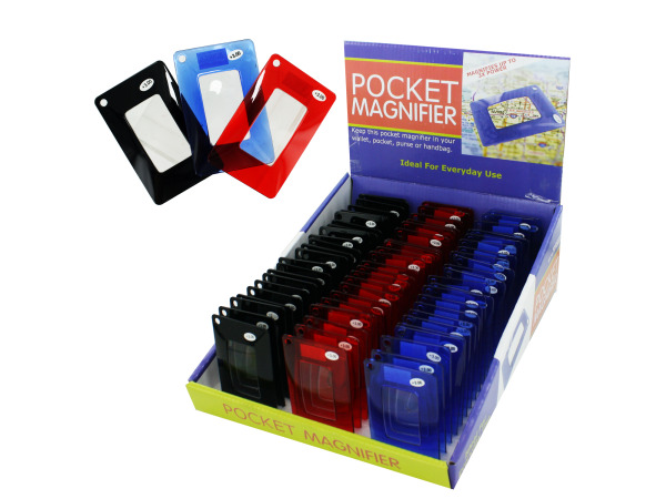 Case of 72 - Pocket Magnifier Display