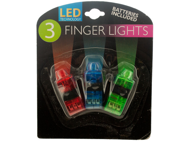Case of 24 - LED Finger Lights