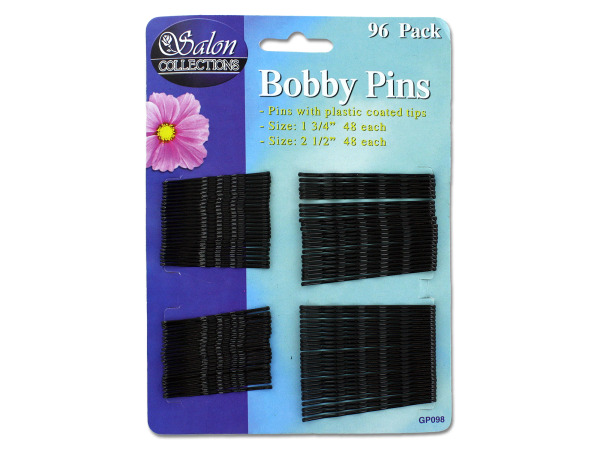 Case of 10 - Black Bobby Pins