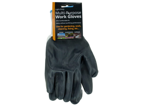 Case of 20 - Light-Duty Multi-Purpose Work Gloves