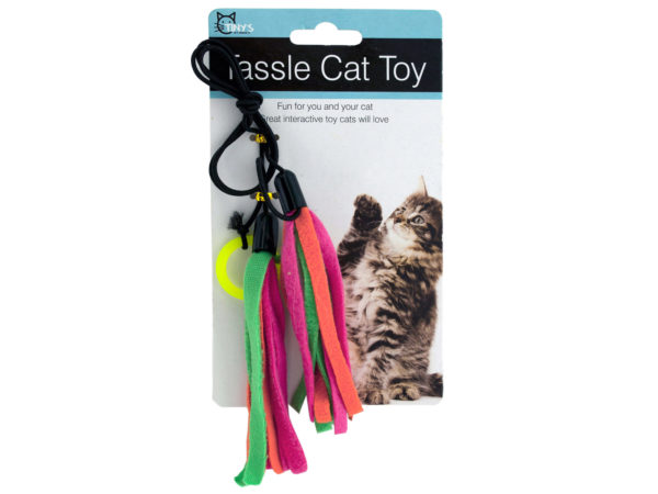 Case of 20 - Hanging Tassel Cat Toy