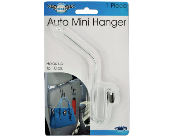 Case of 24 - Multi-Purpose Auto Mini Hanger