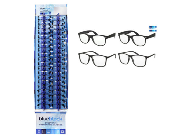 Case of 180 - Blue Light (Non-Reading) Glasses In Display