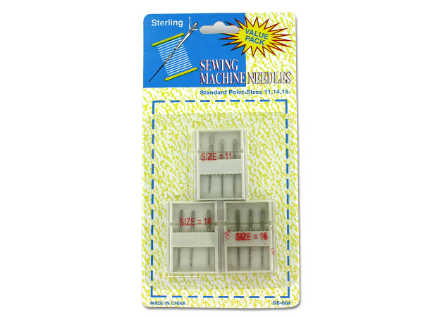 Case of 24 - Sewing Machine Needles with Cases