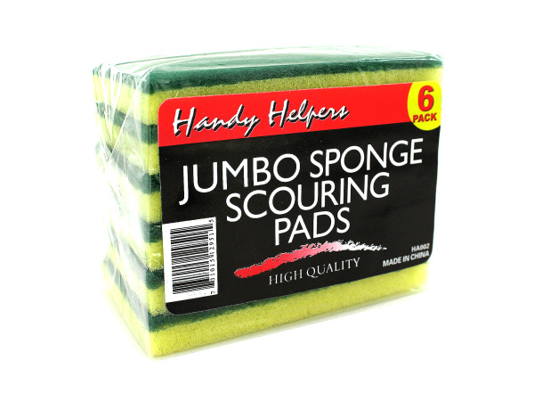 Case of 30 - Sponge Scouring Pads