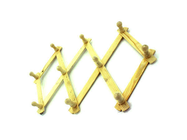 Case of 12 - Expandable Wood Wall Rack