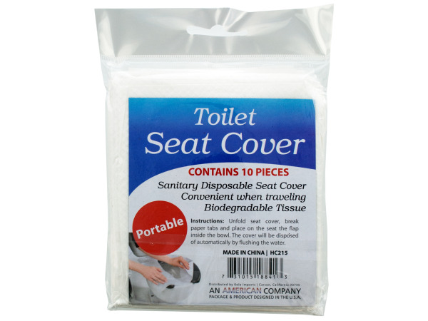 Case of 24 - Disposable Toilet Seat Covers