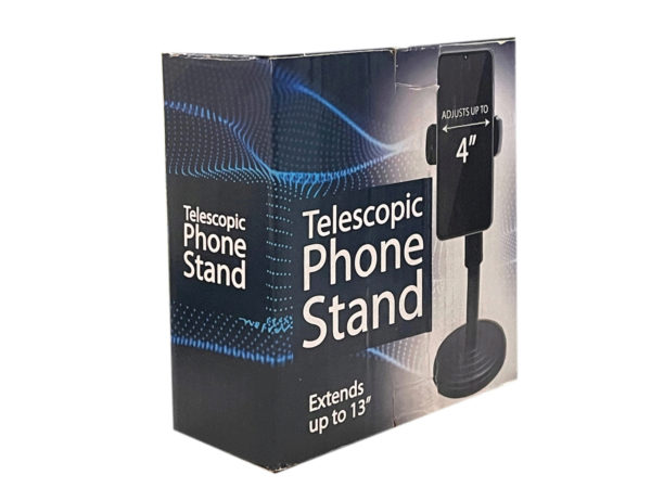 Case of 4 - Retro Microphone Telescopic Phone Stand