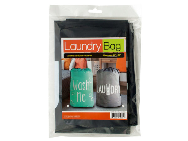 Case of 6 - Large Printed Drawstring Laundry Bag
