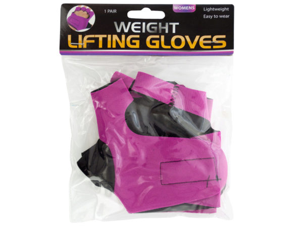 Case of 10 - Women's Weight Lifting Gloves