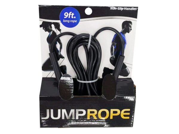 Case of 6 - 9' Cardio Speed Rope with Rubber Handles