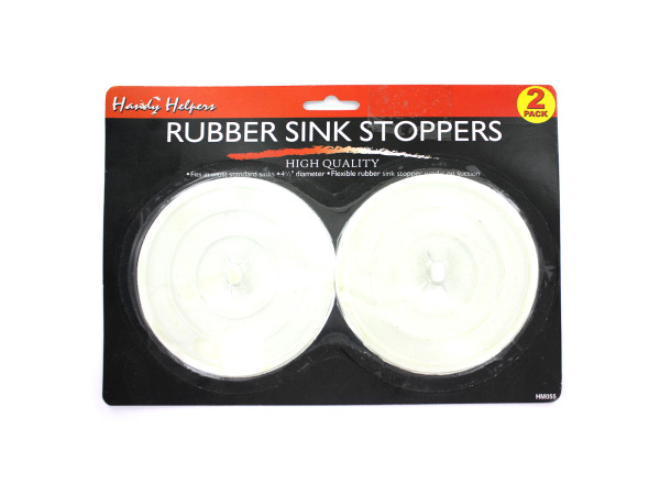 Case of 24 - Rubber Sink Stoppers