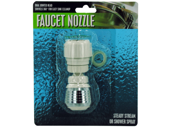 Case of 12 - Dual Jointed Faucet Nozzle